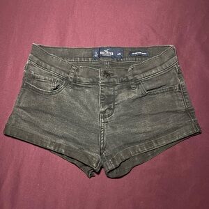 Hollister Women's Dark Gray Jean Shorts